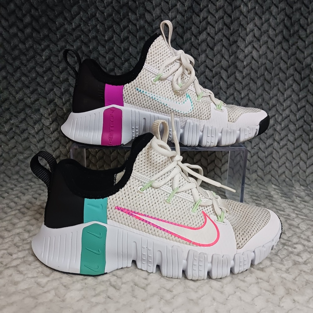 Nike Free Metcon 3 Flash Crimson Aqua Women's Training Sneakers Shoes Size 6.5
